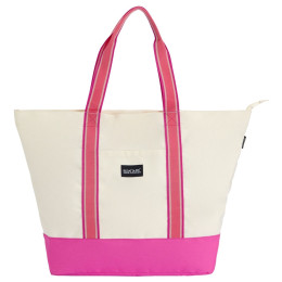Torba plażowa Regatta Boulder Beach Bag biały/różówy Light Vanilla Rose Violet