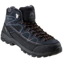 Buty męskie Elbrus Nidey Mid WP czarny Asphalt/Black/Flame
