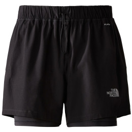 Szorty damskie The North Face W 2 IN 1 Shorts czarny TNF BLACK