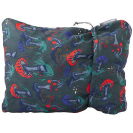 Poduszka Therm-a-Rest Compressible Pillow M zielony/czerwony FunguyPrint