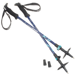 Kije trekkingowe Warg Explorer Antishock niebieski/czarny blue