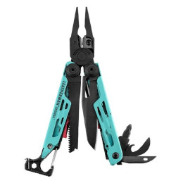 Multitool Leatherman Signal turkusowy Aquablue