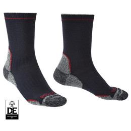 Skarpety męskie Bridgedale Hike LW T2 CP Boot czarny/czerwony navy/red/042