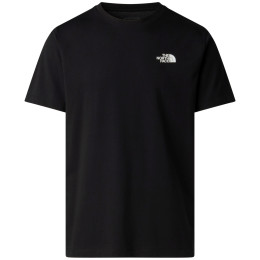 Koszulka męska The North Face M Mountain Sketch Regular Short Sleeve czarny TNF BLACK