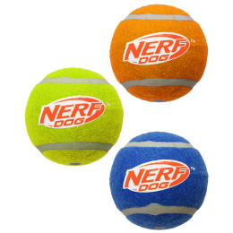 Zabawka dla psa Nerf Dog Squeak Tennis Ball 3 pcs