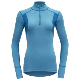 Koszulka damska Devold Hiking Half Zip Neck niebieski Malibu/Skydiver