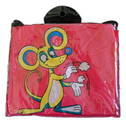 Peleryna 2You Pláštěnka pro děti Myš 808 różowy/żółty Pink