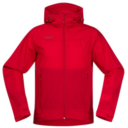 Męska wiatrówka Bergans Microlight Jkt czerwony red
