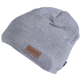 Męska czapka Sherpa Janus Merino jasnoszary mel light grey