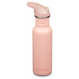 Butelka ze stali nierdzewnej Klean Kanteen Classic Narrow 18oz (w/Flip Seal Sport) różowy Peach Parfait