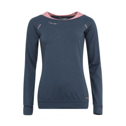 Koszulka damska Chillaz Serles 2022 ciemnoniebieski dark blue melange