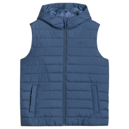 Kamizelka męska 4F Vest Jacket M225 niebieski DENIM