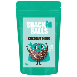 Ładowarka solarna SNACKin BALLS Coconut Hero 65 g