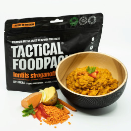 Danie główne Tactical Foodpack Lentils Stroganoff 120g