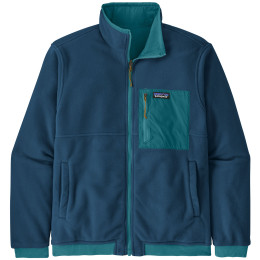 Kurtka męska Patagonia Reversible Shelled Microdini Jacket niebieski/jasnoniebieski Belay Blue