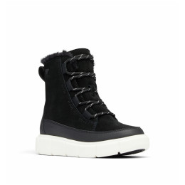 Dziecięce buty zimowe Sorel Youth Sorel Explorer™ Iii Lace Wp czarny/biały Black, Sea Salt