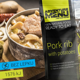 Gotowe jedzenie Adventure Menu Żeberka wieprzowe z ziemniakami 400g