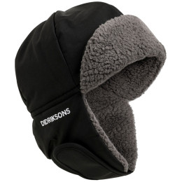 Czapka dziecięca Didriksons Biggles Cap 7 czarny Black