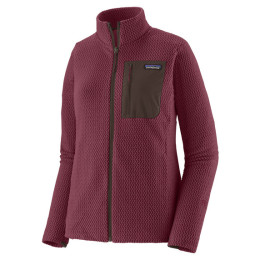 Bluza damska Patagonia W's R1 Air Jkt fioletowy Berry Fig