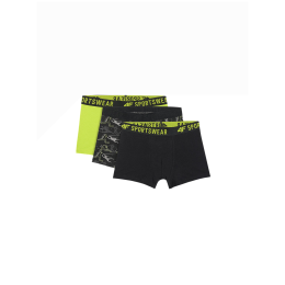 Bokserki chłopięce 4F Boxer Shorts M084 (3Pack) mix1 Multicolour 6