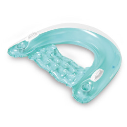 Nadmuchiwane siedzisko Intex Sit´n Float niebieski