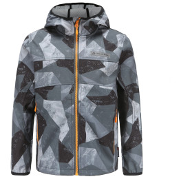 Kurtka dziecięca Alpine Pro Zeiho szary dark grey