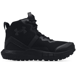 Buty damskie Under Armour W Micro G Valsetz Mid czarny Black / Black / Jet Gray