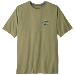 Koszulka męska Patagonia Great Waves Responsibili-Tee zielony Gumtree Green