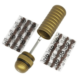 Zestaw naprawczy Peaty´s Holeshot Tubeless Puncture Plugger żółty Bourbon
