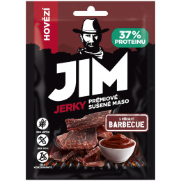 Mięso suszone Jim Jerky Jerky wołowina BBQ 23g