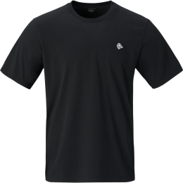 Koszulka męska Norrona /29 cotton viking patch T-shirt czarny Caviar Black