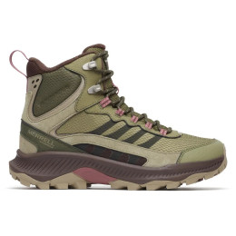 Damskie buty turystyczne Merrell Speed Strike 2 Thermo Mid Wp jasnozielony olivine