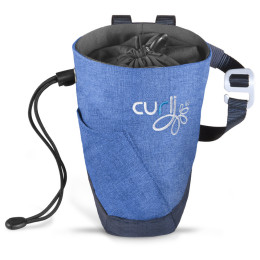 Saszetka na przysmaki Curli Treatbag V2 niebieski Blue