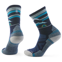Damskie skarpety Smartwool W Hike Light Cushion Mountain Moon Crew
