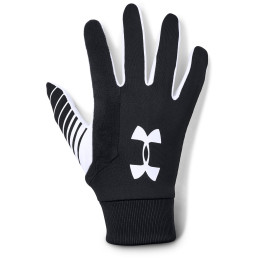 Rękawiczki Under Armour Field Player's Glove 2.0 czarny Black / White / White