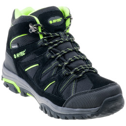 Buty męskie Hi-Tec Raposo Mid WP czarny Black/Lime/DarkGrey