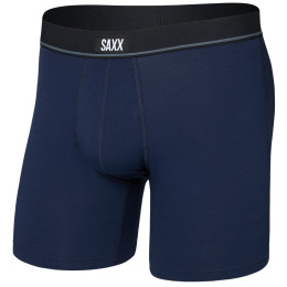 Męskie bokserki Saxx Essential Cotton Boxer Brief Fly niebieski maritime