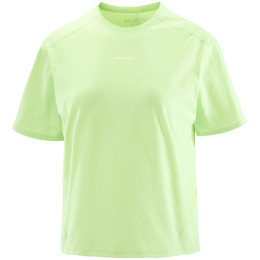 Koszulka damska Salomon Trackline SS Tee zielony Butterfly