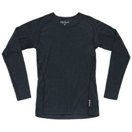 Damska koszulka Devold Lauparen Merino 190 Base Shirt Wmn ciemnoniebieski INK