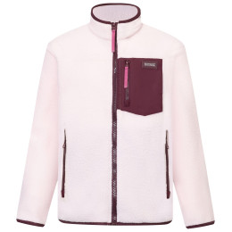 Bluza dziecięca Regatta Junior Frankie Warm Fleece Pink Haze/Fig jasnoróżowy Pink Haze/Fig