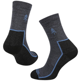 Skarpetki MOOA Merino Forest niebieski Denim Blue
