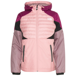Kurtka damska The North Face W Middle Cloud Insulated szary/różówy SHADY ROSE/BYSNBRY/FWGY