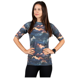 Damska koszulka Drexiss All Alpine Peaks Merino Active