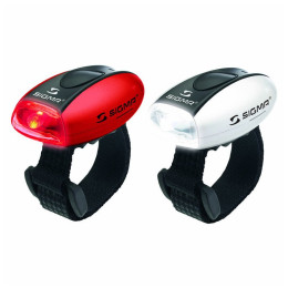 Przednia/tylna lampka Sigma Micro červená+bílá czerwony/biały