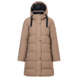 Damski płaszcz zimowy Regatta Eryn brązowy Mocha(Black)