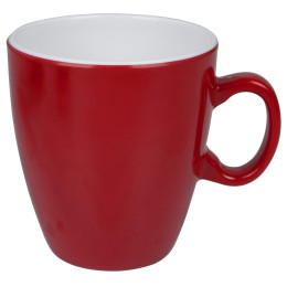 Kubek Bo-Camp Mug melamine 2 czerwony Red/White