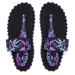 Sandały damskie Gumbies Slingback Purple Haze czarny/fioletowy černá/fialová