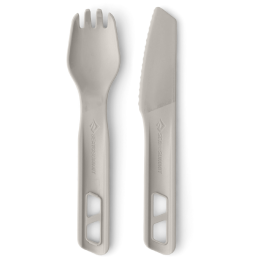 Sztućce Sea to Summit Horizon Cutlery Set - 2 Piece beżowy Moonstruck
