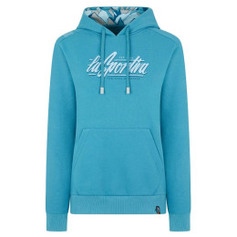 Bluza damska La Sportiva Retro Hoody W niebieski Topaz