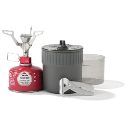 Zestaw do gotowania MSR Pocket Rocket 2 Mini Stove szary/czerwony